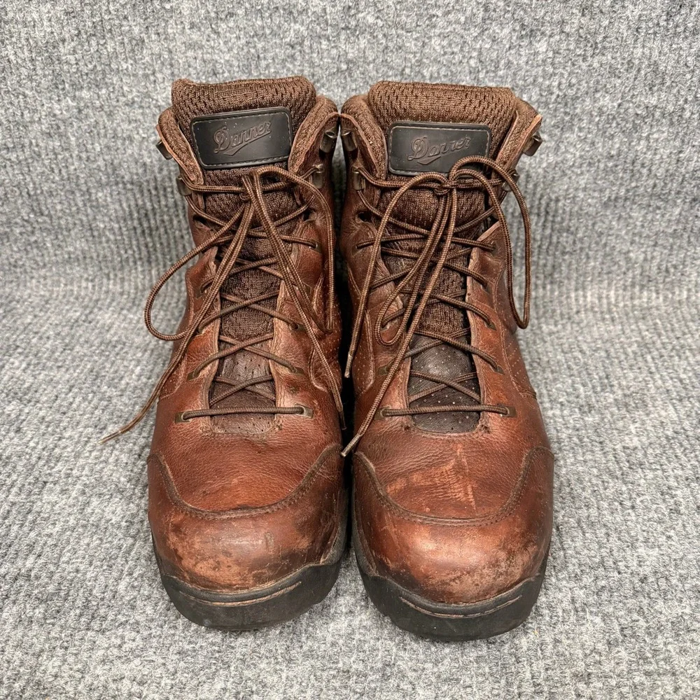 Danner Zion DXTVent 14560 Mens Work Boots Sz 14 D Brown Leather Rugged Gorpcore